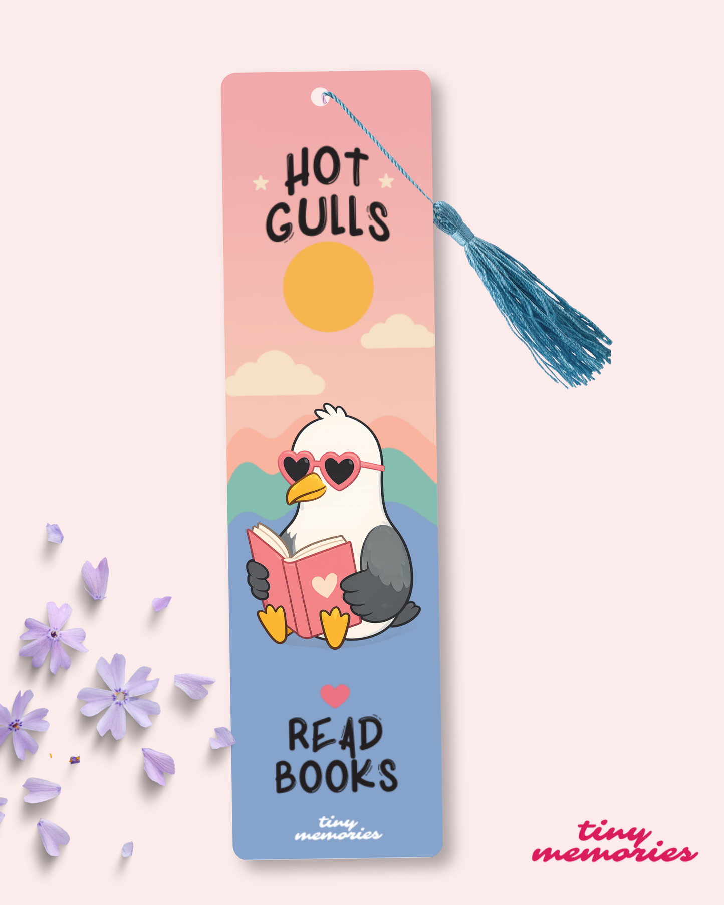 Книгоразделител - Hot gulls read books
