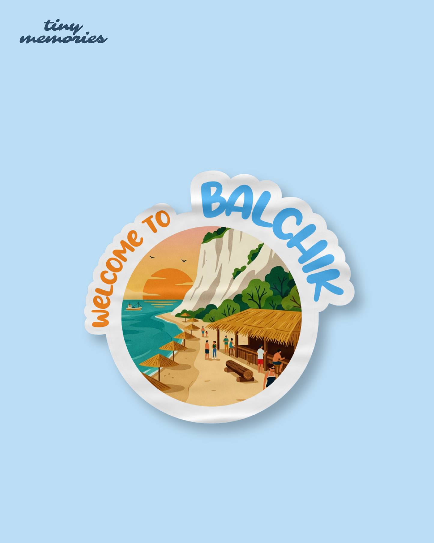 Стикер - Welcome to Balchik