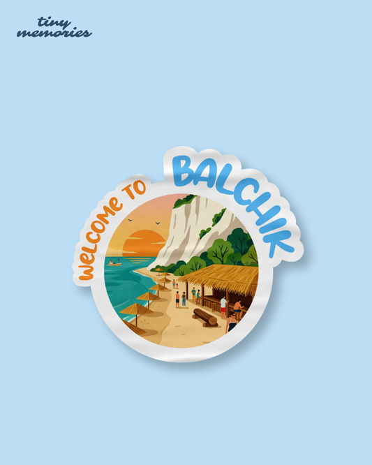 Стикер - Welcome to Balchik