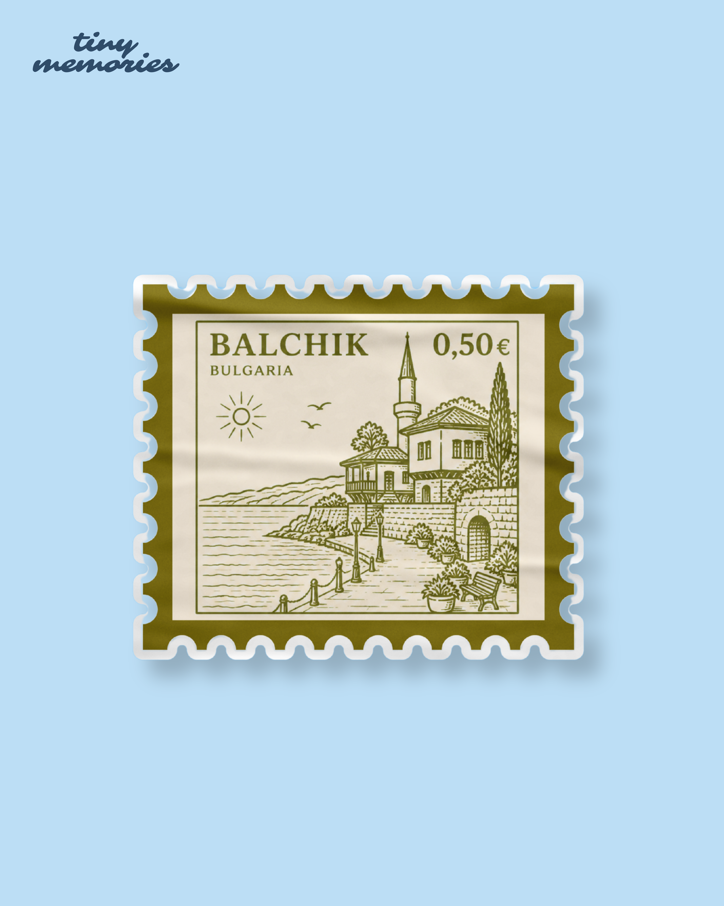 Стикер - Балчик марка 2