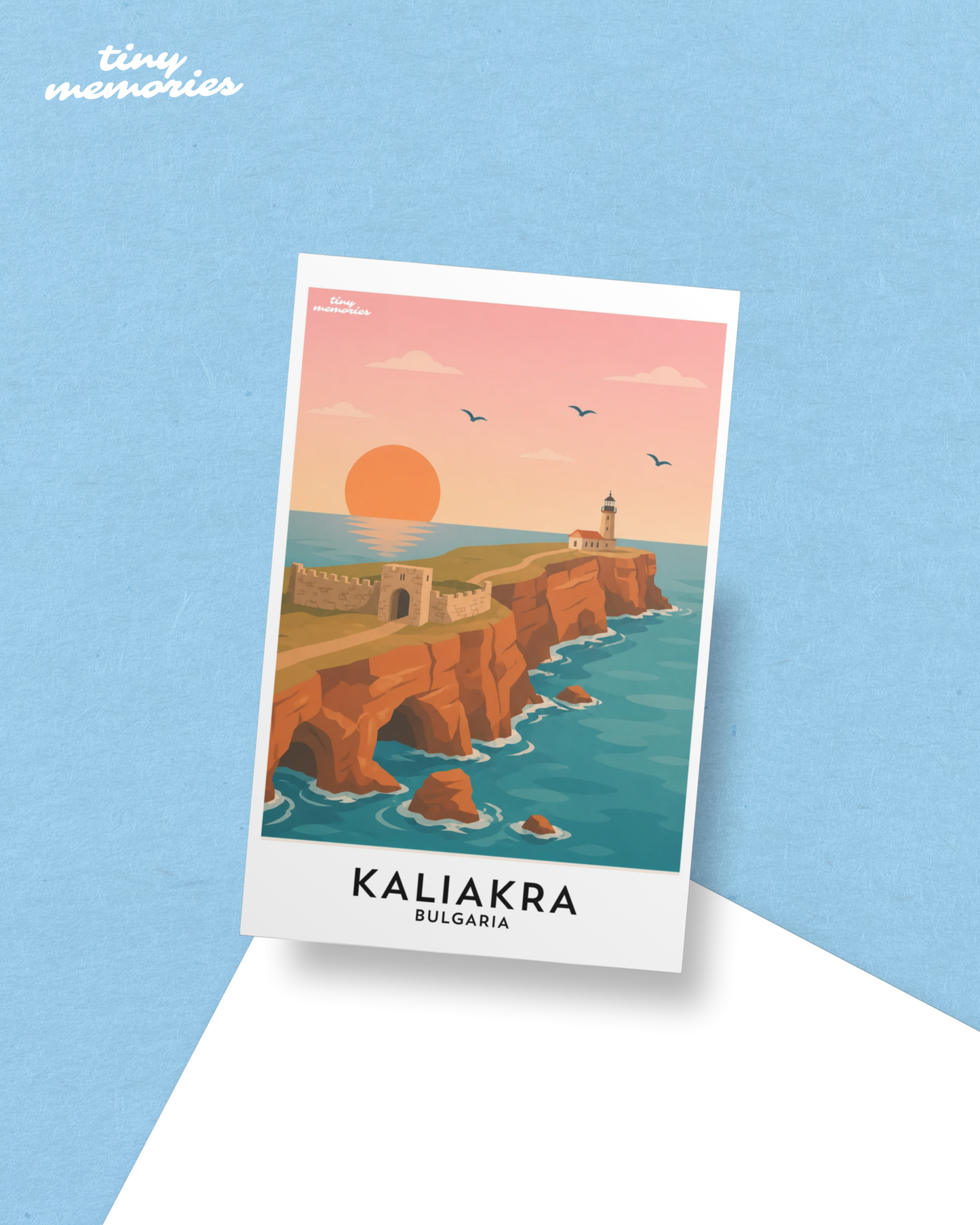 Картичка - Нос Калиакра